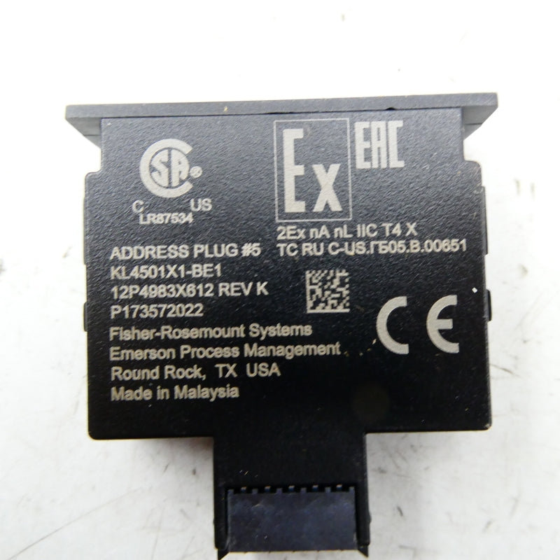FISHER ROSEMOUNT KL4501X1-BE1 1294983X612 REV. K NSNP