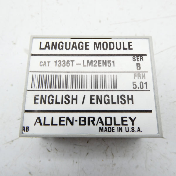 ALLEN BRADLEY 1336T-LM2EN51 SER. B F/W 5.01 NSNP