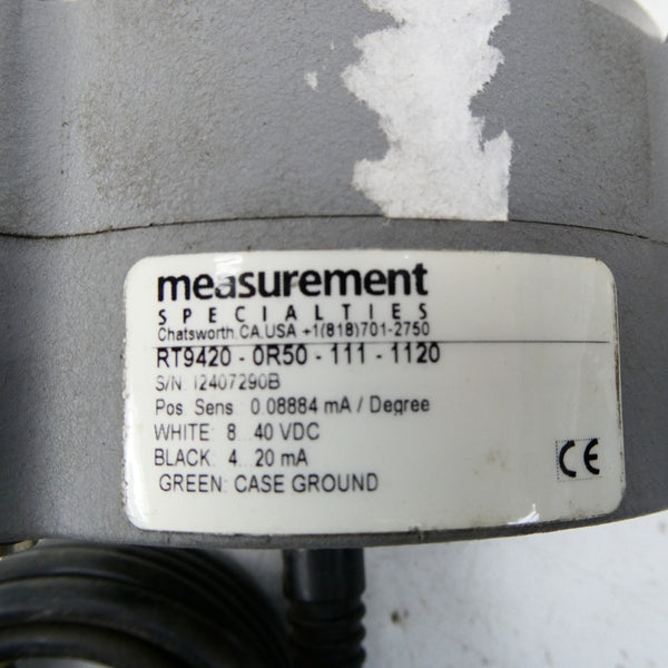 MEASUREMENT SPECIALTIES RT9420-0R50-111-1120 8-40VDC NSNP