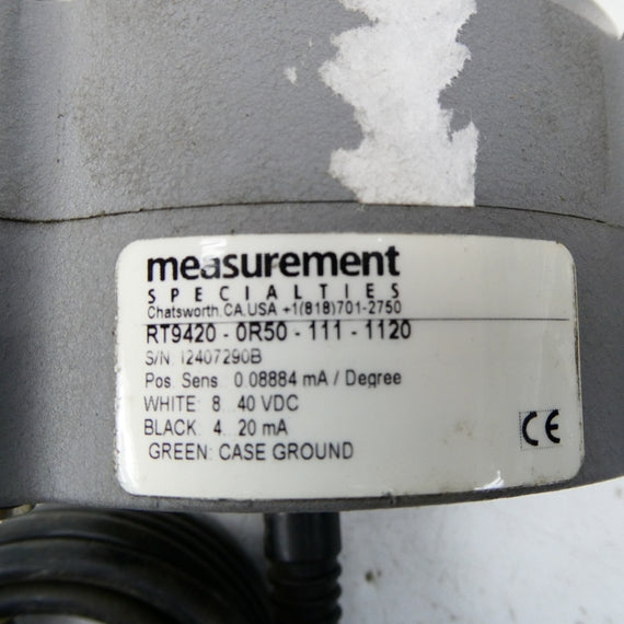 MEASUREMENT SPECIALTIES RT9420-0R50-111-1120 8-40VDC NSNP