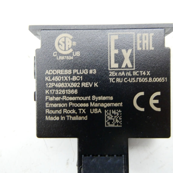 FISHER ROSEMOUNT KL4501X1-BC1 12P4983X592 REV. K NSNP