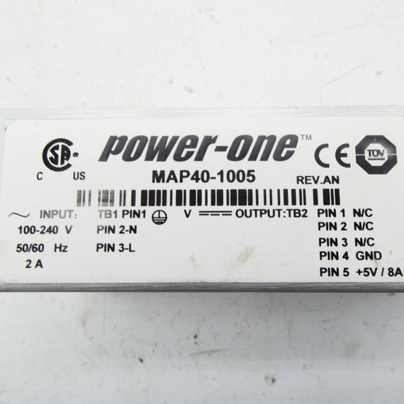 POWER ONE MAP40-1005 100-240V 2A NSNP