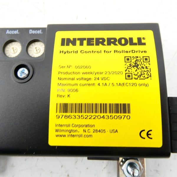 INTERROLL 9006 24VDC 4.1/5.1A REV. K NSMP