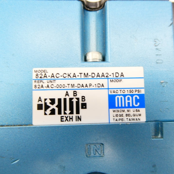 MAC 82A-AC-CKA-TM-DAA2-1DA 110/120V 150PSI NSNP