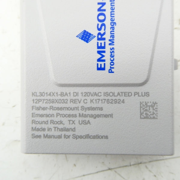 FISHER ROSEMOUNT KL3014X1-BA1 12P7259X032 120VAC REV. C NSNP