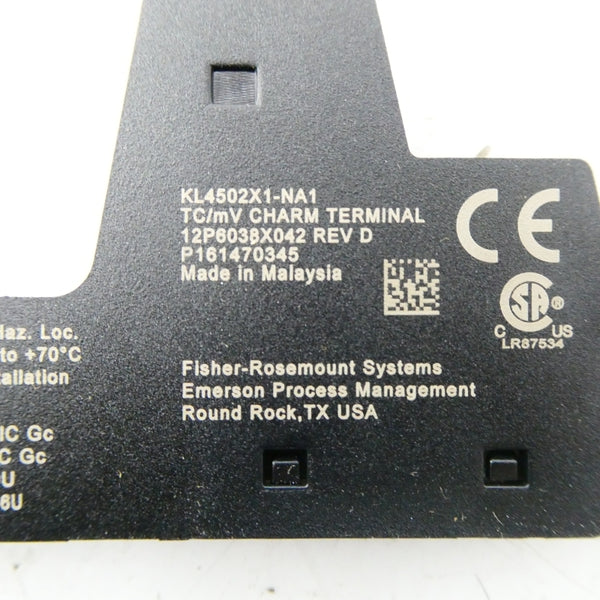 FISHER ROSEMOUNT KL4502X1-NA1 12P6038X042 REV. D NSNP