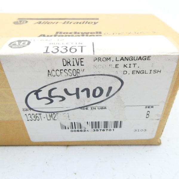 ALLEN BRADLEY 1336T-LM2EN51 SER. B NSFS