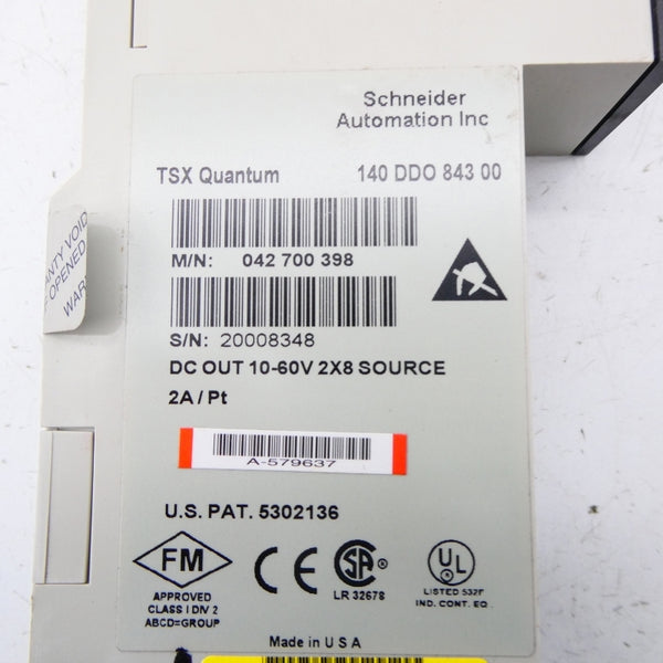 SCHNEIDER AUTOMATION 140DDO84300 10-60VDC NSNP