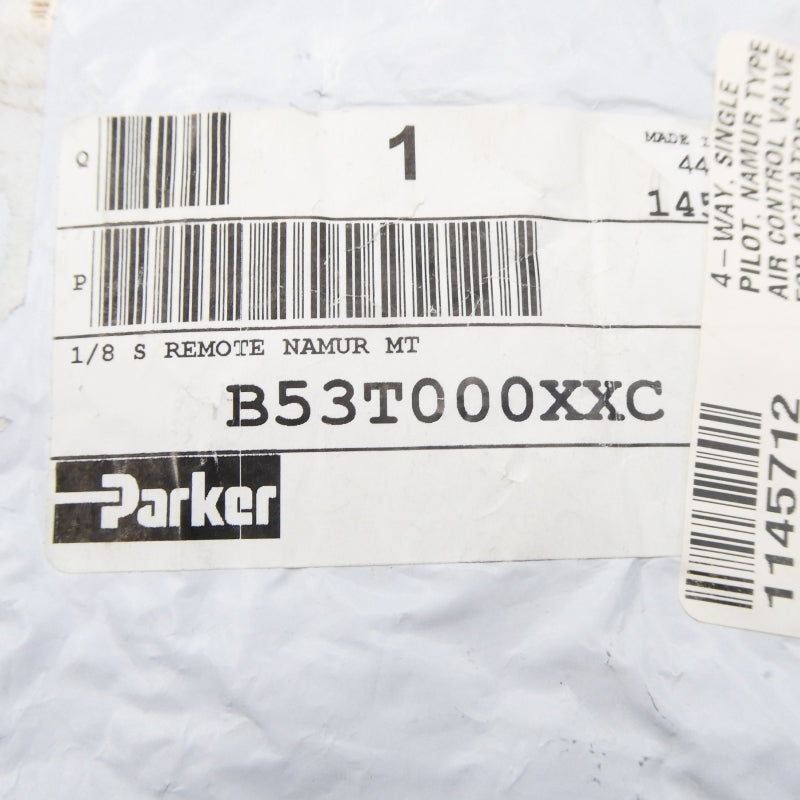 PARKER B53T000XXC 1/8" NSMP