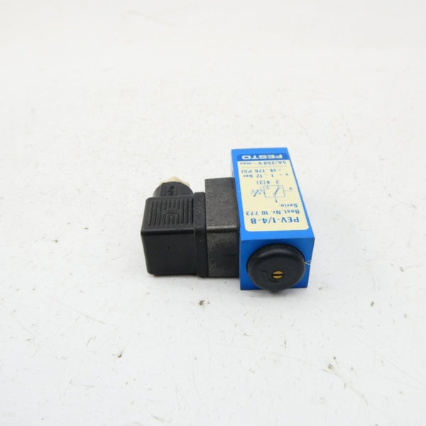FESTO PEV-1/4-B 10773 250V 5A 14-176PSI NSMP