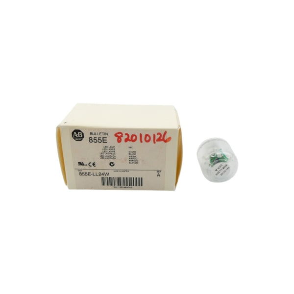 ALLEN BRADLEY 855E-LL24W SER. A 24VAC/DC (BR/WH) NSMP