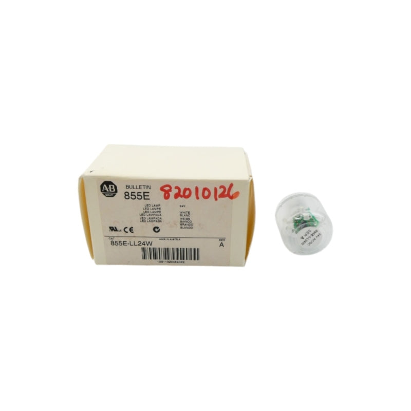 ALLEN BRADLEY 855E-LL24W SER. A 24VAC/DC (BR/WH) NSMP