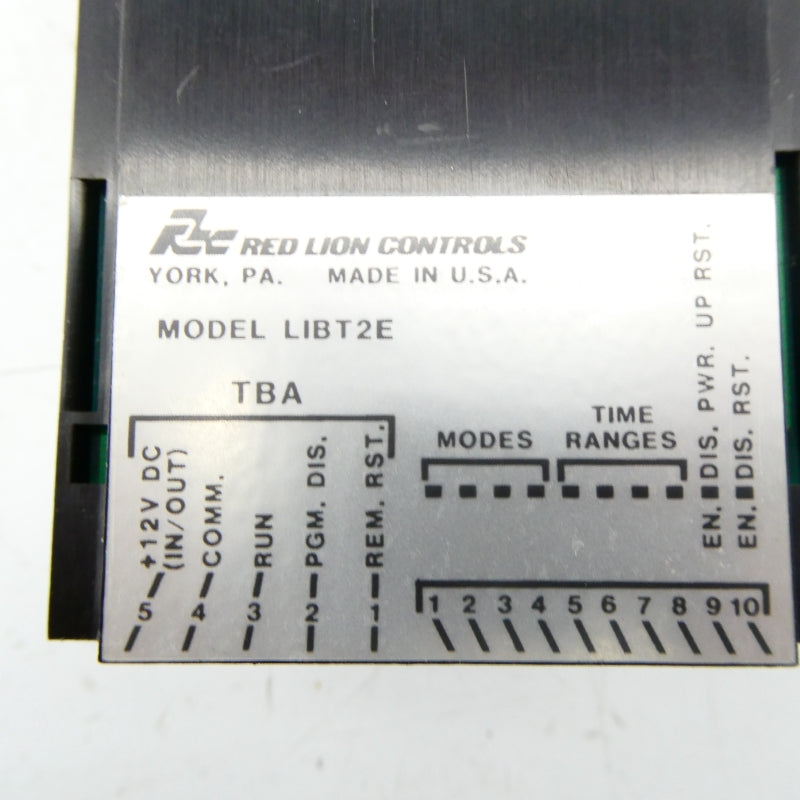 RED LION CONTROLS LIBT2E00 NSNP
