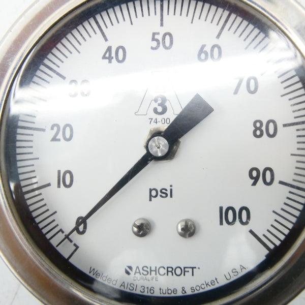 ASHCROFT 74-00 100PSI NSNP