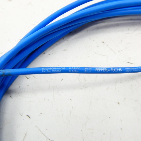 PEPPERL+FUCHS NJ1.5-8GM-N-5M 106363 8.2VDC NSNP