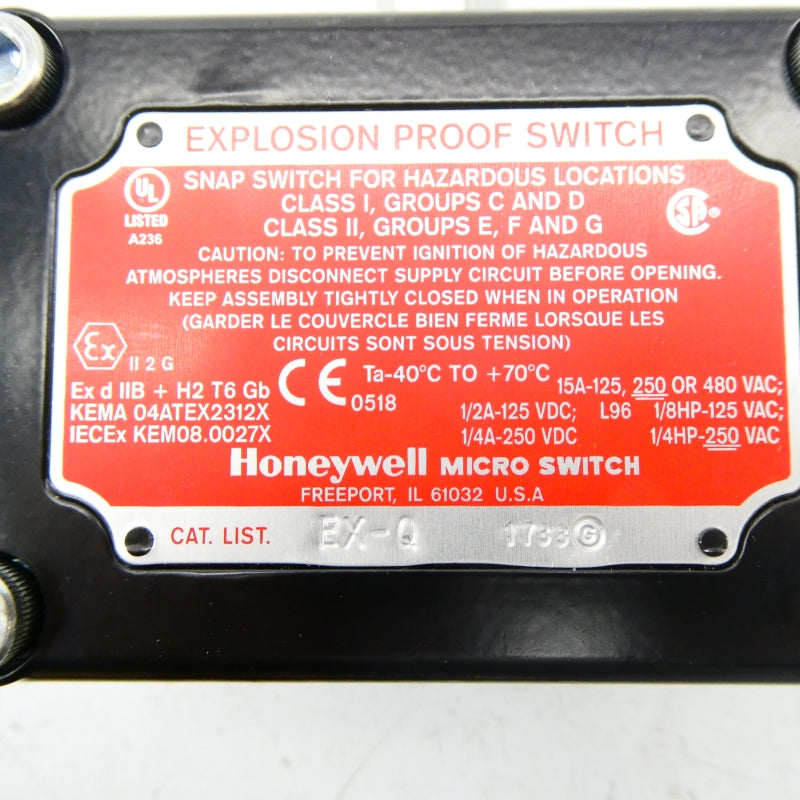 HONEYWELL EX-Q 480VAC 15A NSNP