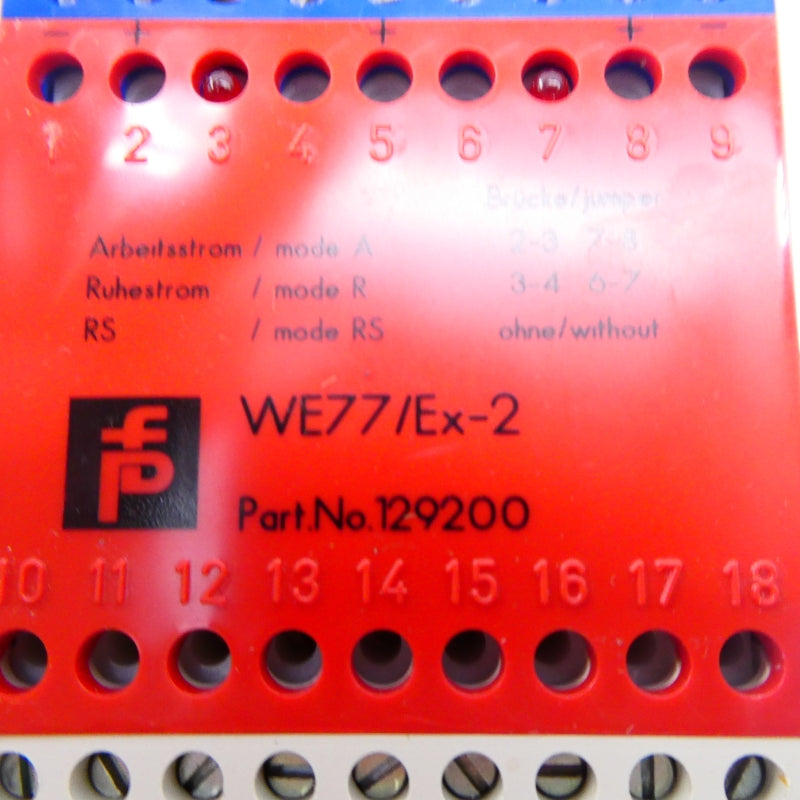 PEPPERL+FUCHS 129200 WE77/EX-2 115VAC NSNP