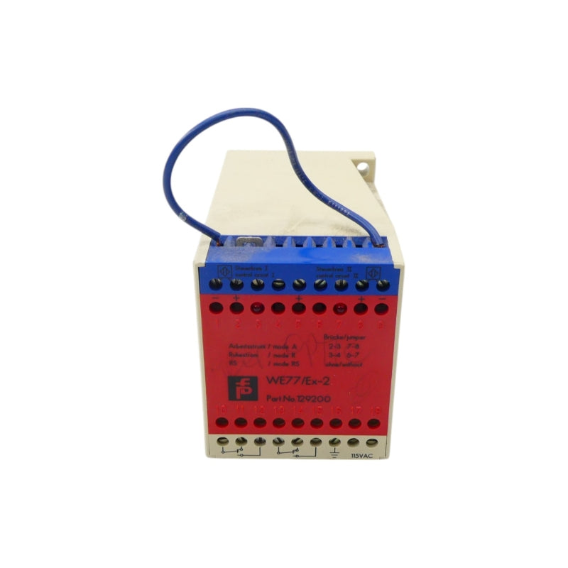 PEPPERL+FUCH 129200 WE77/EX-2 115VAC UNMP