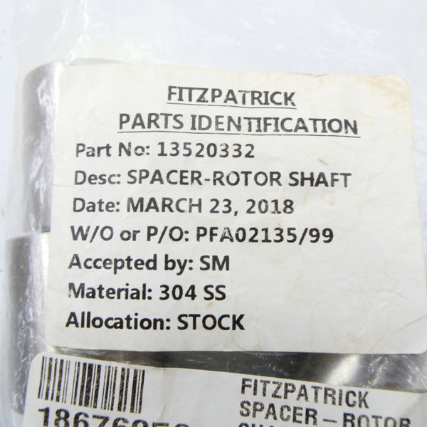 FITZPATRICK 13520332 (PKG OF 6) NSMP