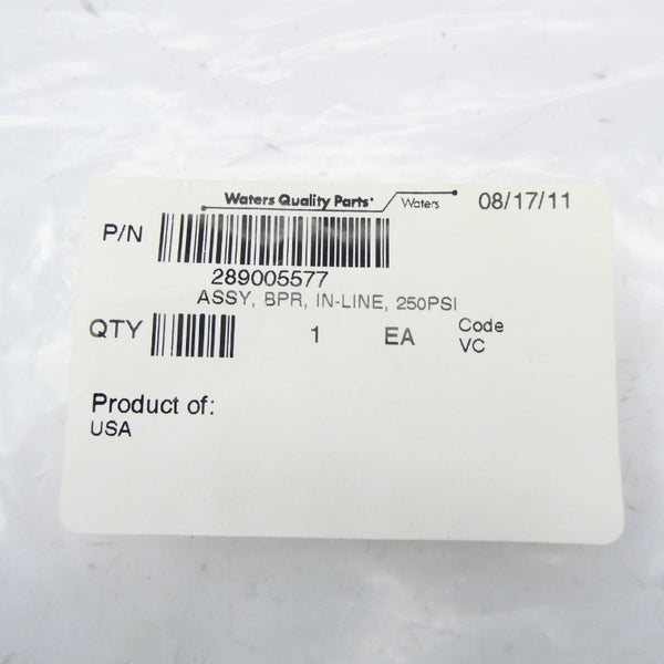 WATERS QUALITY PARTS 289005577 250PSI NSMP