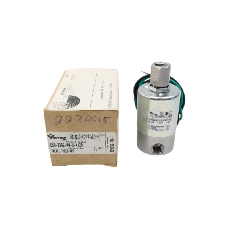 VERSA ESM-3302-44-H-A120 110/120V 100PSI NSMP