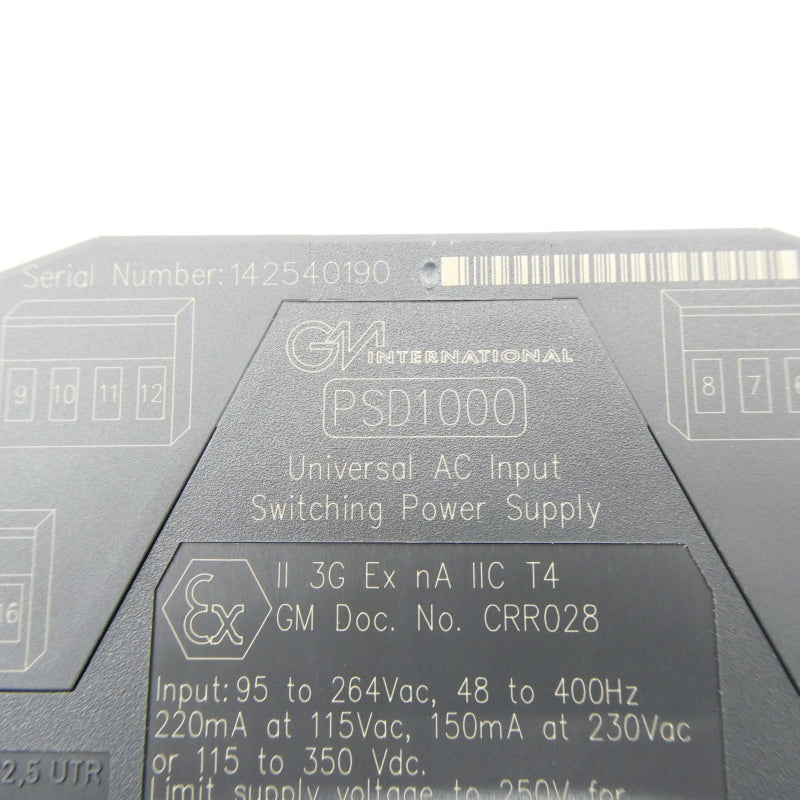 GM INTERNATIONAL PSD1000 95-264VAC NSNP