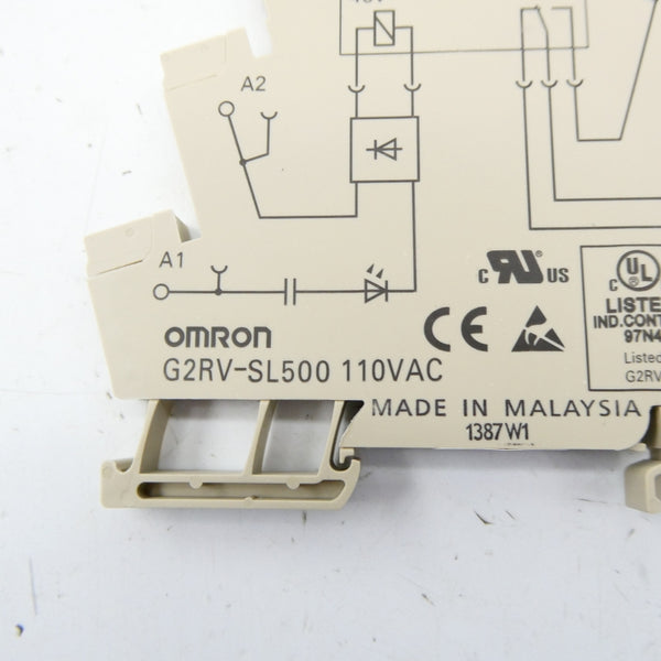 OMRON G2RV-SL500 110VAC (PKG OF 10) NSMP