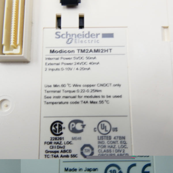 SCHNEIDER ELECTRIC TM2AMI2HT 24VDC NSMP