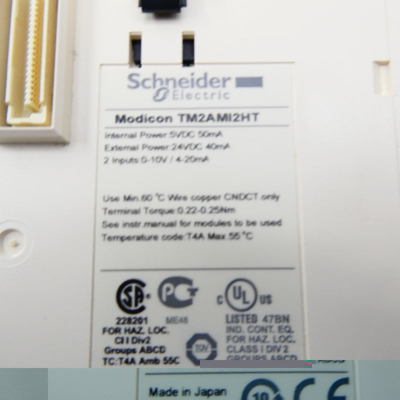 SCHNEIDER ELECTRIC TM2AMI2HT 24VDC NSMP