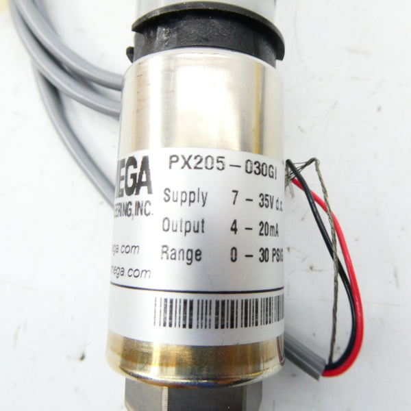 OMEGA PX205-030GI 7-35VDC 0-30PSI NSMP