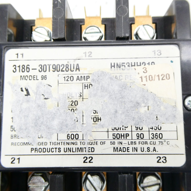 PRODUCTS UNLIMITED HN53HH210 110-120V NSNP