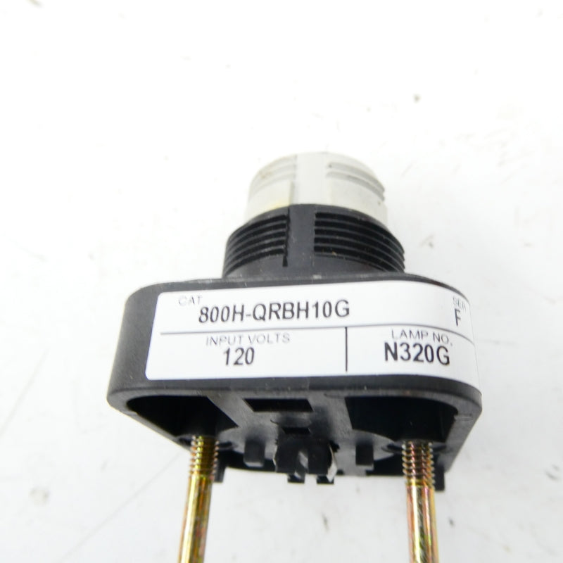 ALLEN BRADLEY 800H-QRBH10G SER. F 120V (AS PICTURED) NSNP