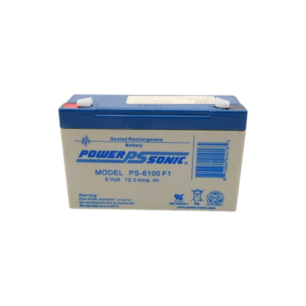 POWER SONIC PS-6100F1 6V 12.0A NSNP