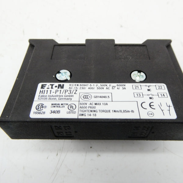 EATON HI11-P1/P3/Z 600VAC 10A NSNP