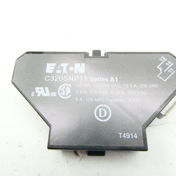 EATON C320SNP11 SER. A1 250VAC 15.1A NSMP