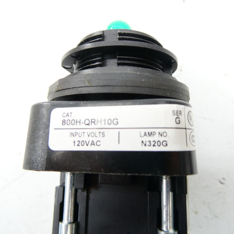 ALLEN-BRADLEY 800H-QRH10G SER. G 120VAC (AS PICTURED) NSNP