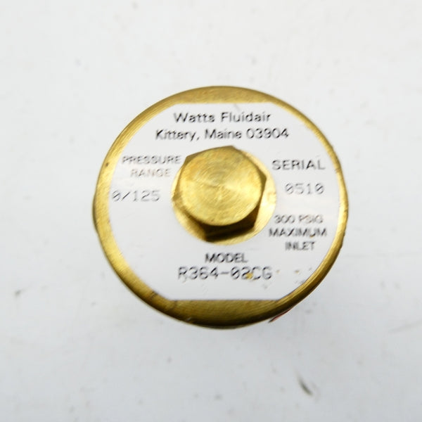 WATTS R364-02CG 0/125PSI NSNP