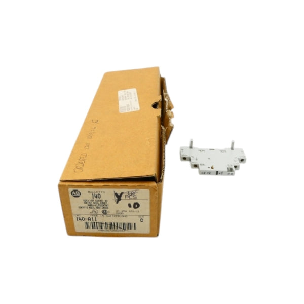 ALLEN BRADLEY 140-A11 SER. C 600VAC 10A (PKG OF 6) (BR/WH) NSMP