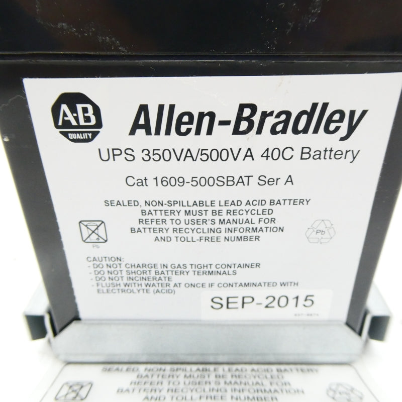 ALLEN BRADLEY 1609-500SBAT SER. A NSNP