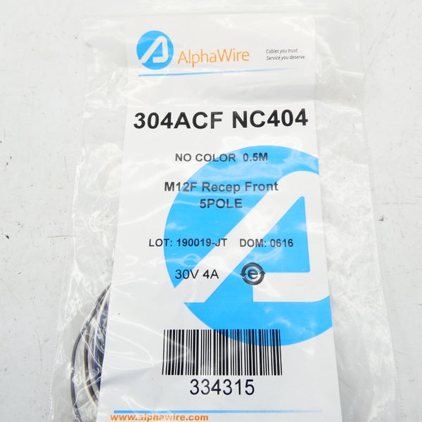 ALPHAWIRE 304ACF NC404 334315 NSMP