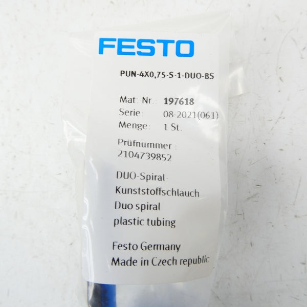 FESTO PUN-4X0.75-S-1-DUO-BS 197618 NSMP