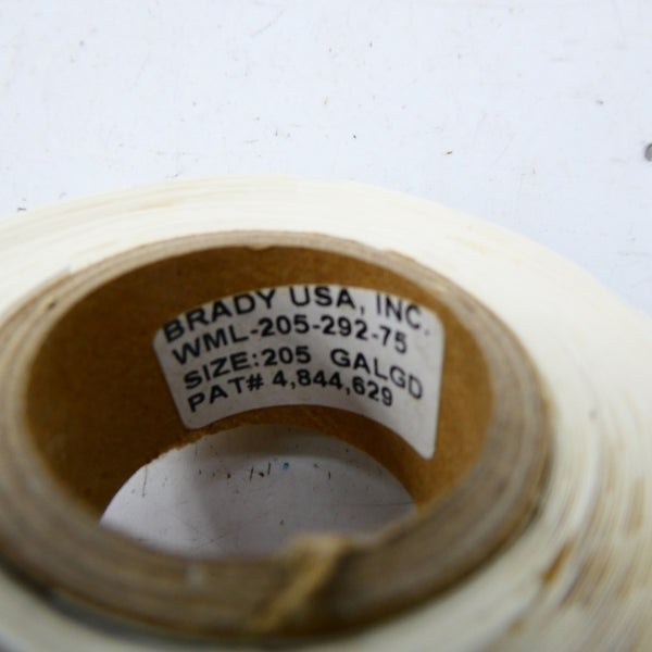 BRADY WML-205-292-75 NSMP