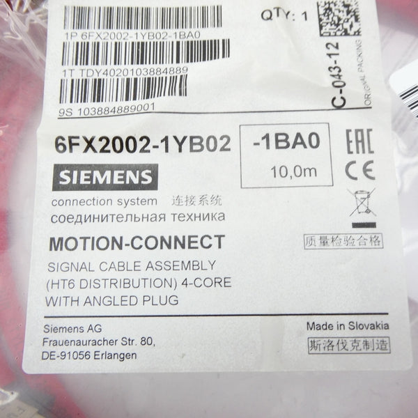SIEMENS 6FX2002-1YB02-1BA0 NSMP