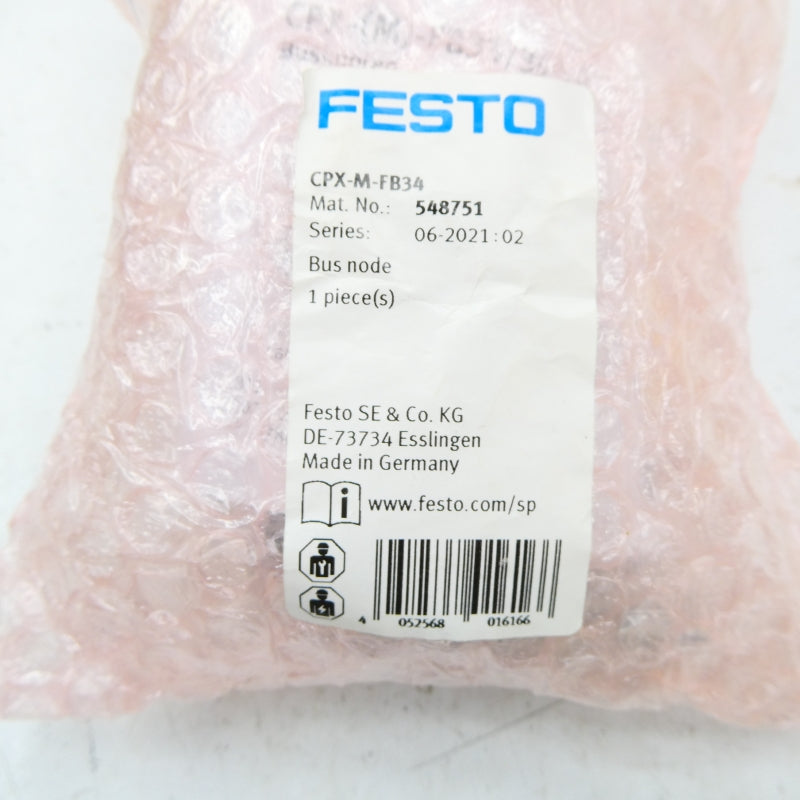 FESTO CPX-M-FB34 548751 NSMP