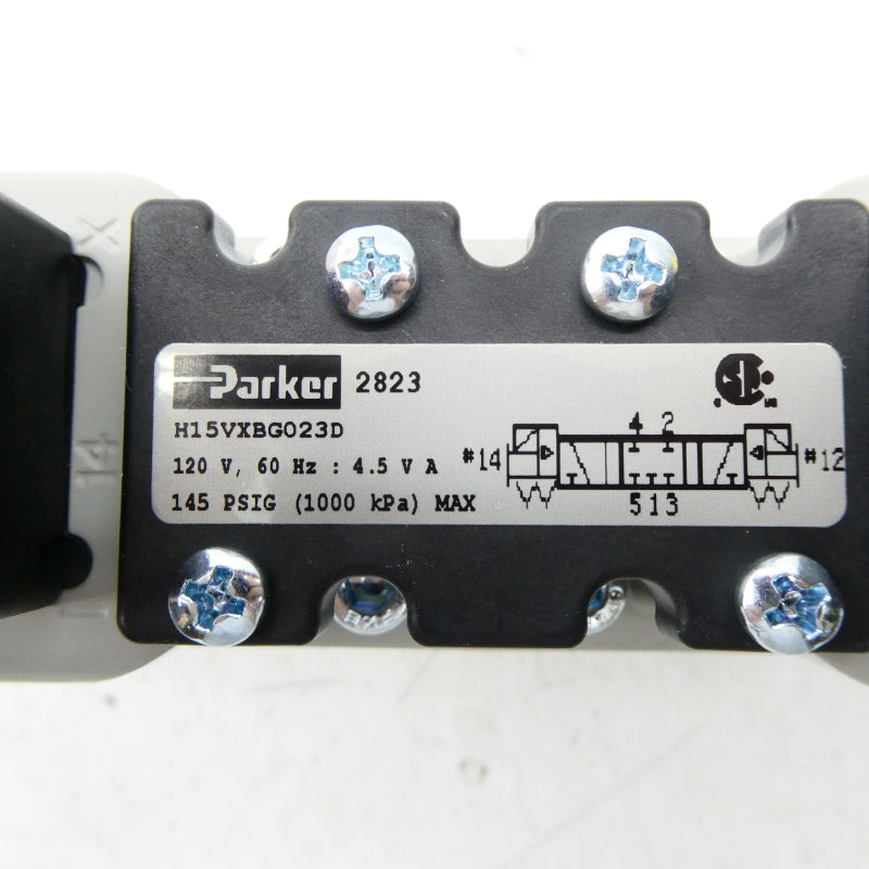 PARKER H15VXBG023D 120V 145PSI NSNP