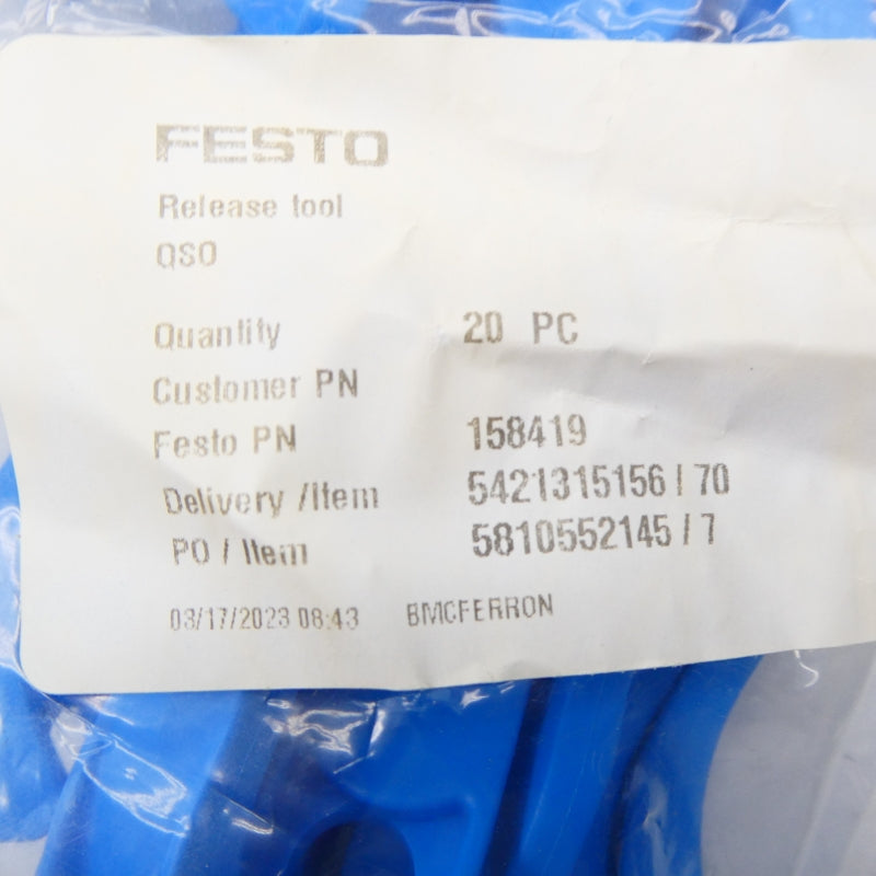 FESTO 158419 (PKG OF 12) NSMP