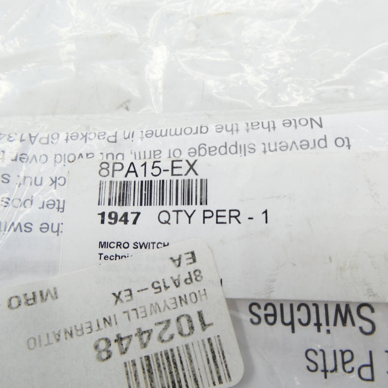 MICRO SWITCH 8PA15-EX NSMP