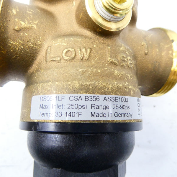 HONEYWELL DS06-1LF CSA B356 250PSI NSNP