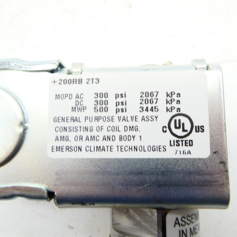 EMERSON 200RB 2T3 500PSI NSNP