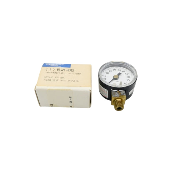 ASHCROFT 15W1005PH01L XZG 60# 5WH05 0-60PSI NSMP